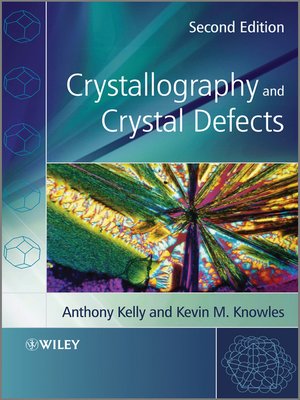 cover image of Crystallography and Crystal Defects